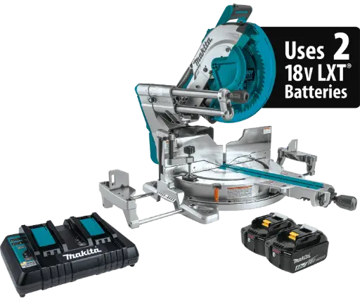 [XSL08PT] MAKITA 12"SLIDE COMPOUND MITER SAW KIT 36V